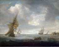 Porcellis Jan Seascape  - Hermitage